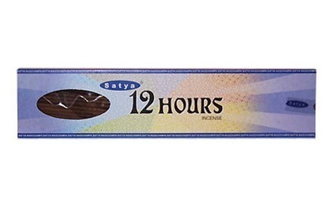 Благовония "12 hours Incense" (12 часов) 25 г, Satya Благовония "12 hours Incense" (12 часов) 25 г, Satya
